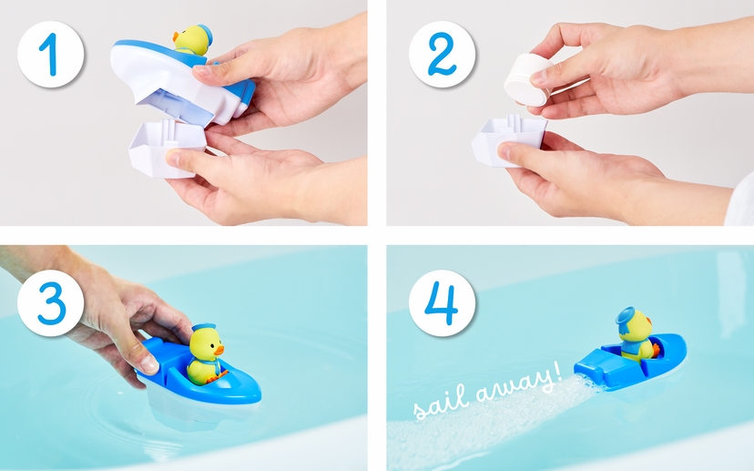 Duck Sailor Boat - Travel Display Ready