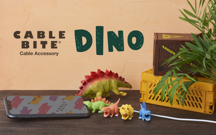 CABLE BITE Dino - Mini Desk Charm