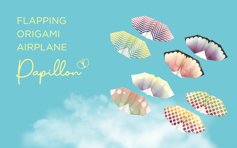 Papillon Origami Airplanes - Mini Accent